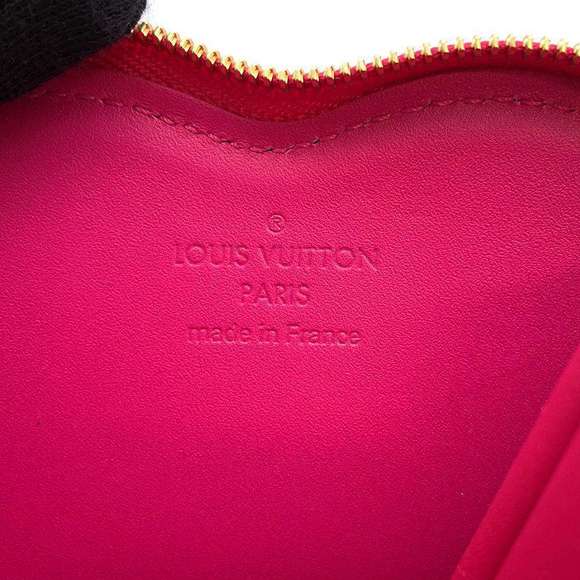 Louis Vuitton Coin Case Vernis Porte Valentine Collection Wallet - Picture 7 of 8